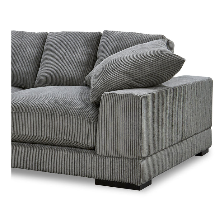 American Home Furniture | Moe's Home Collection - Plunge Sofa Charcoal