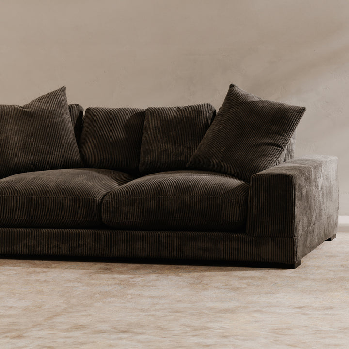 American Home Furniture | Moe's Home Collection - Plunge Sofa Charcoal