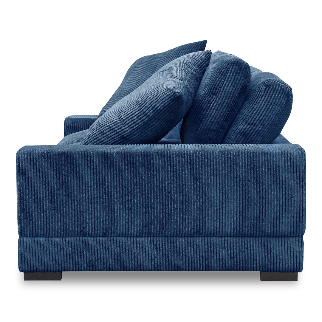 American Home Furniture | Moe's Home Collection - Plunge Sofa Navy