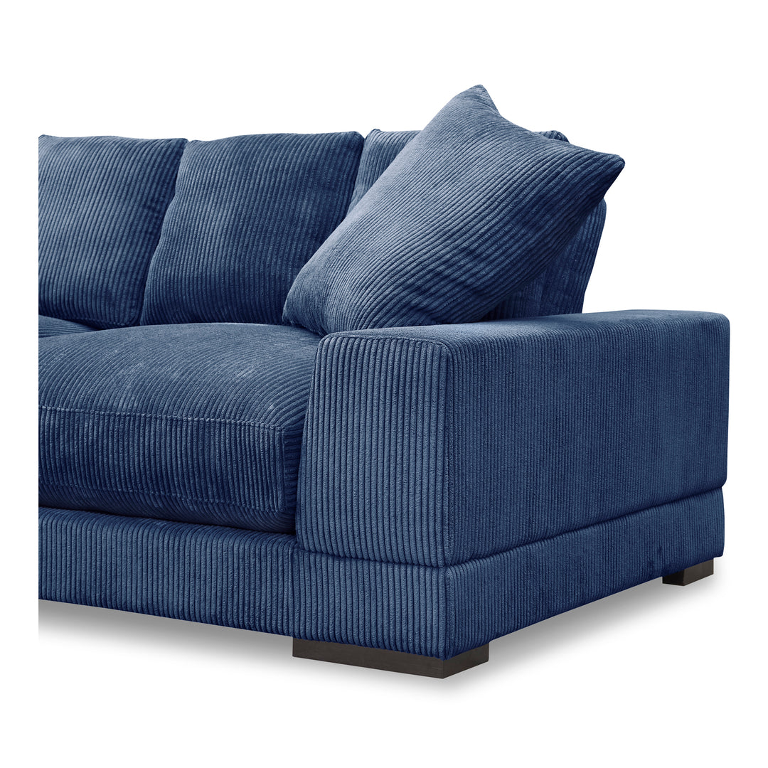 American Home Furniture | Moe's Home Collection - Plunge Sofa Navy