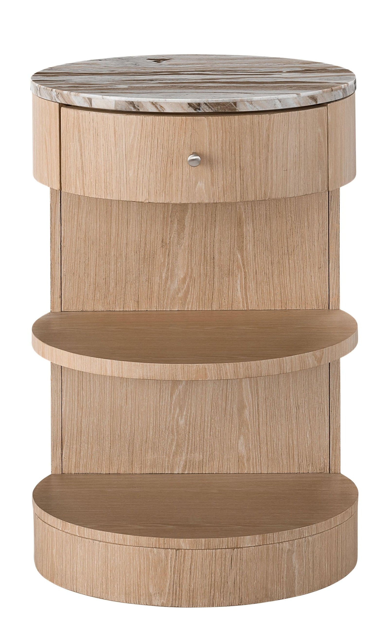 Universal Furniture Modern Nomad Round Nighstand NIGHTSTANDS