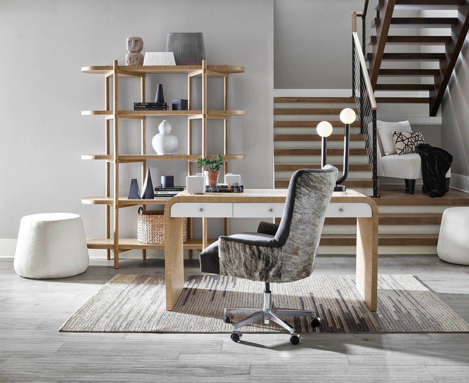 Universal Furniture Modern Nomad Writing Desk DESKS