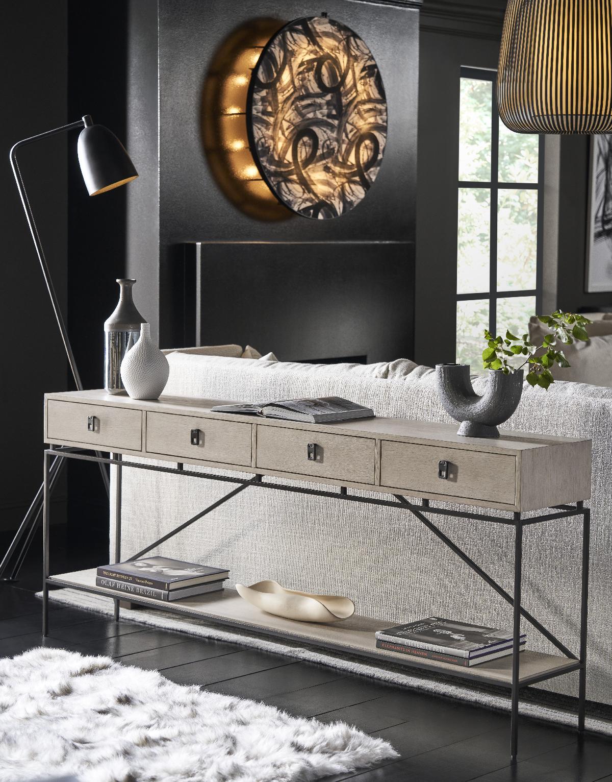 Universal Furniture Coalesce Long Console CONSOLE TABLES