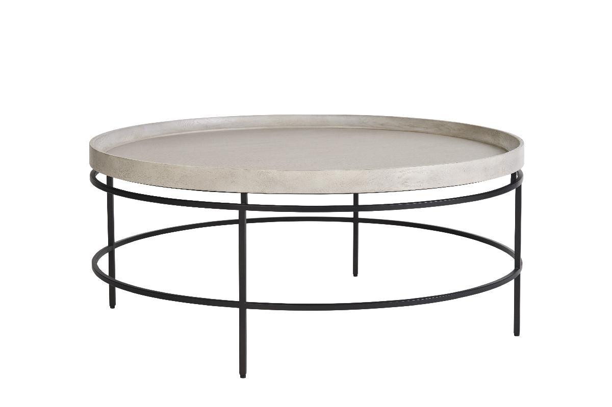Universal Furniture Coalesce Round Tray Top Cocktail Table COFFEE TABLES