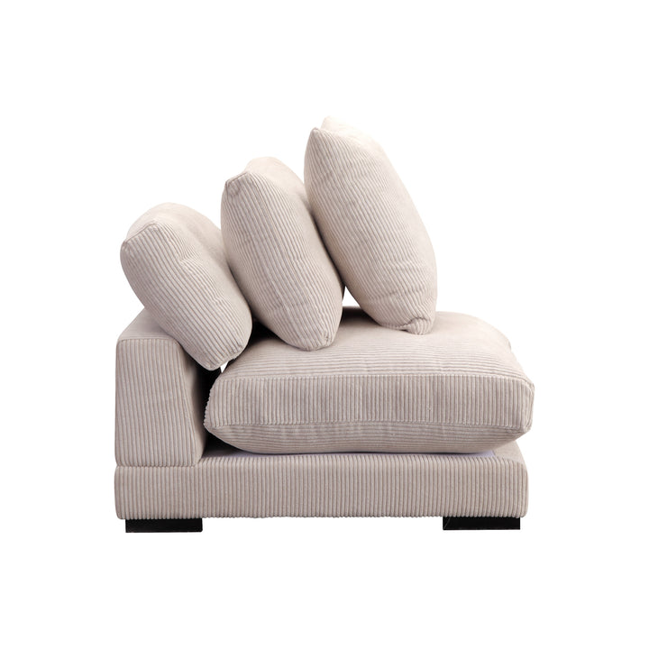 American Home Furniture | Moe's Home Collection - Tumble Slipper Chair Cappuccino