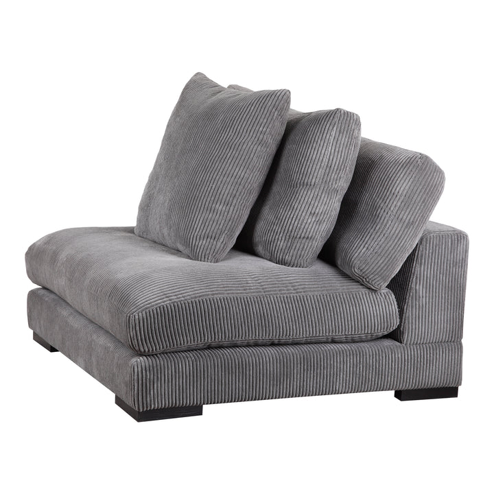 American Home Furniture | Moe's Home Collection - Tumble Slipper Chair Charcoal