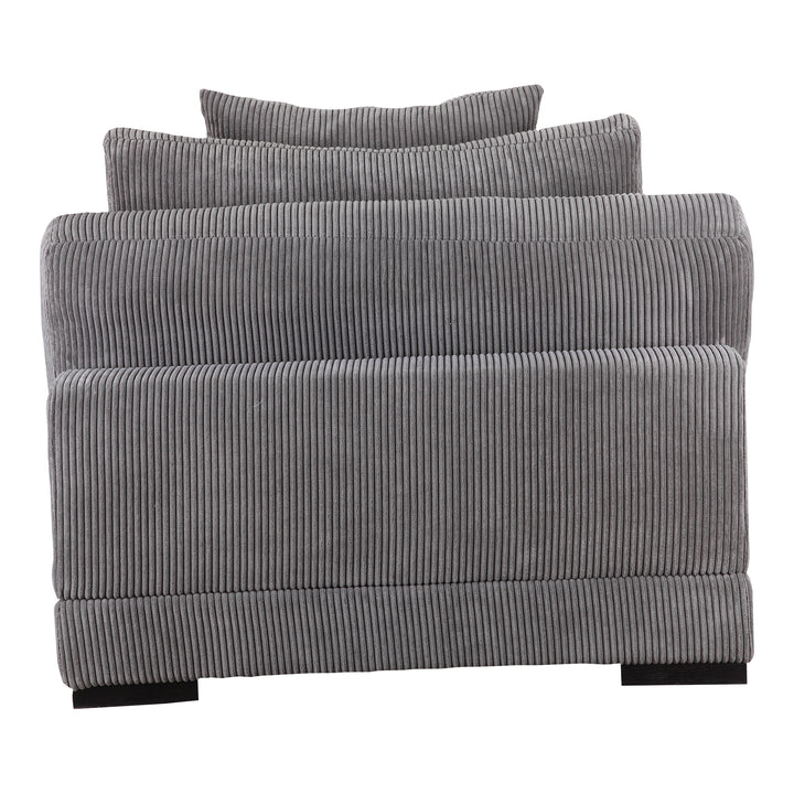 American Home Furniture | Moe's Home Collection - Tumble Slipper Chair Charcoal