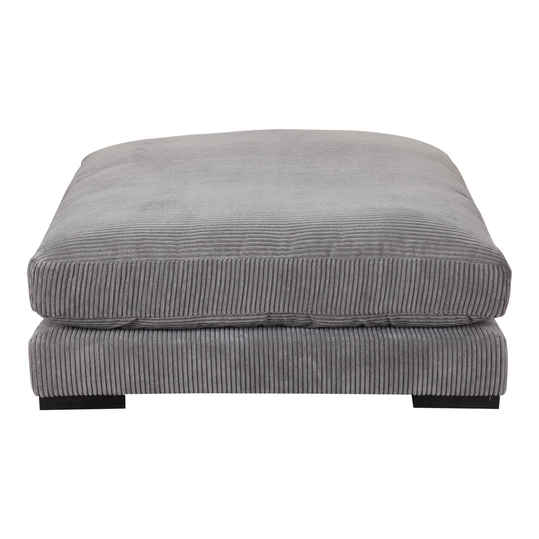 American Home Furniture | Moe's Home Collection - Tumble Ottoman Charcoal
