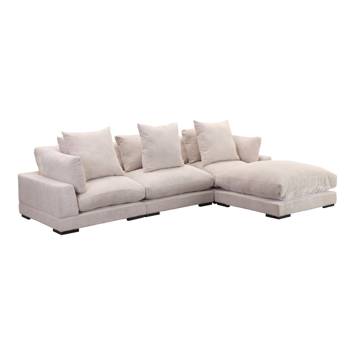 American Home Furniture | Moe's Home Collection - Tumble Lounge Modular Sectional Cappuccino