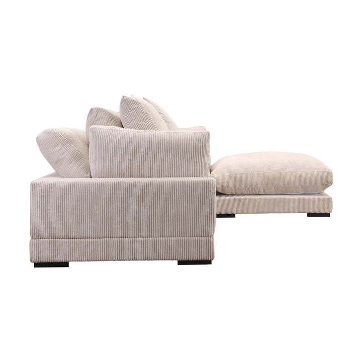 American Home Furniture | Moe's Home Collection - Tumble Lounge Modular Sectional Cappuccino
