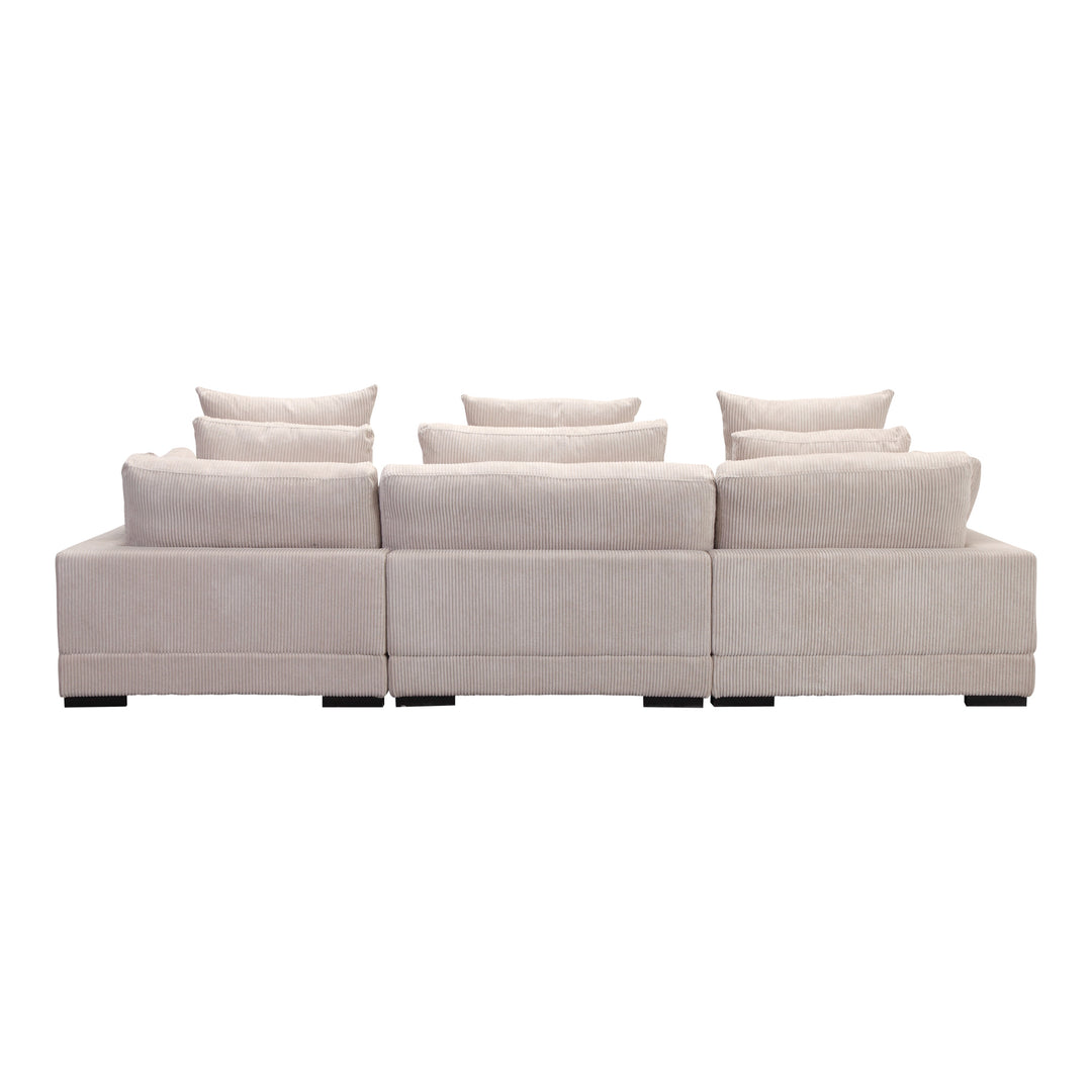 American Home Furniture | Moe's Home Collection - Tumble Lounge Modular Sectional Cappuccino