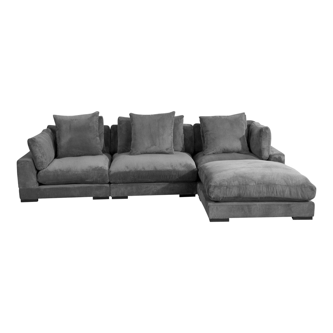 American Home Furniture | Moe's Home Collection - Tumble Lounge Modular Sectional Charcoal