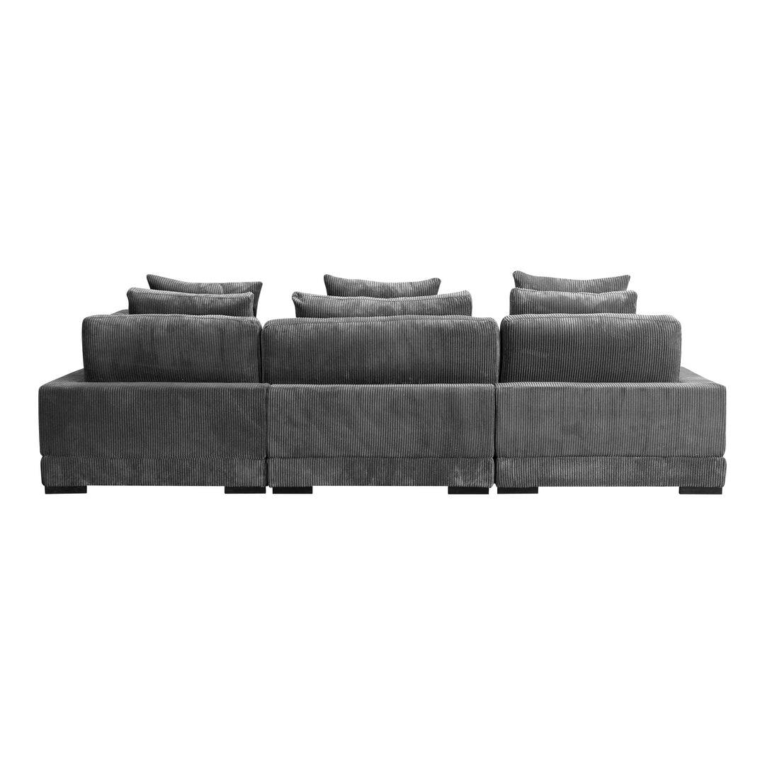 American Home Furniture | Moe's Home Collection - Tumble Lounge Modular Sectional Charcoal