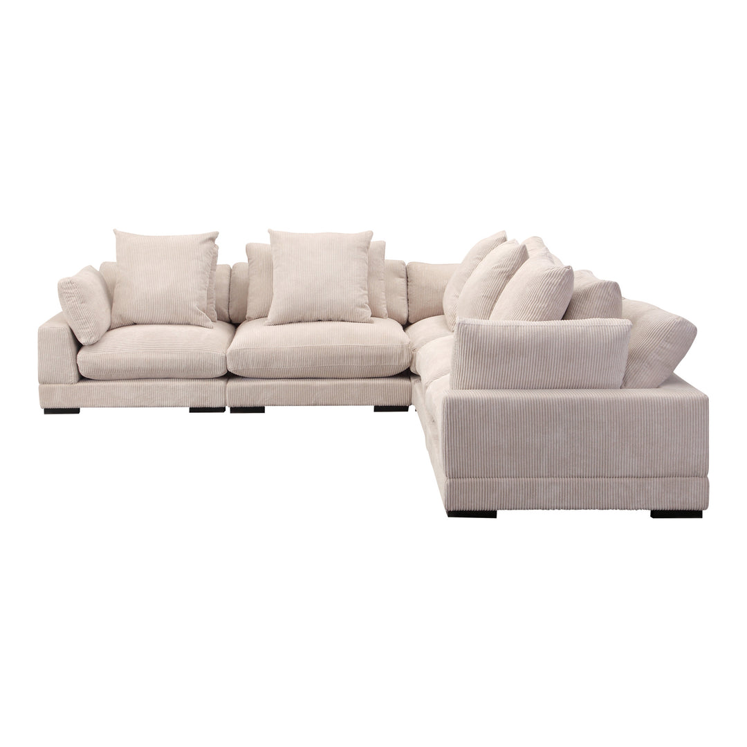 American Home Furniture | Moe's Home Collection - Tumble Classic L Modular Sectional Cappuccino