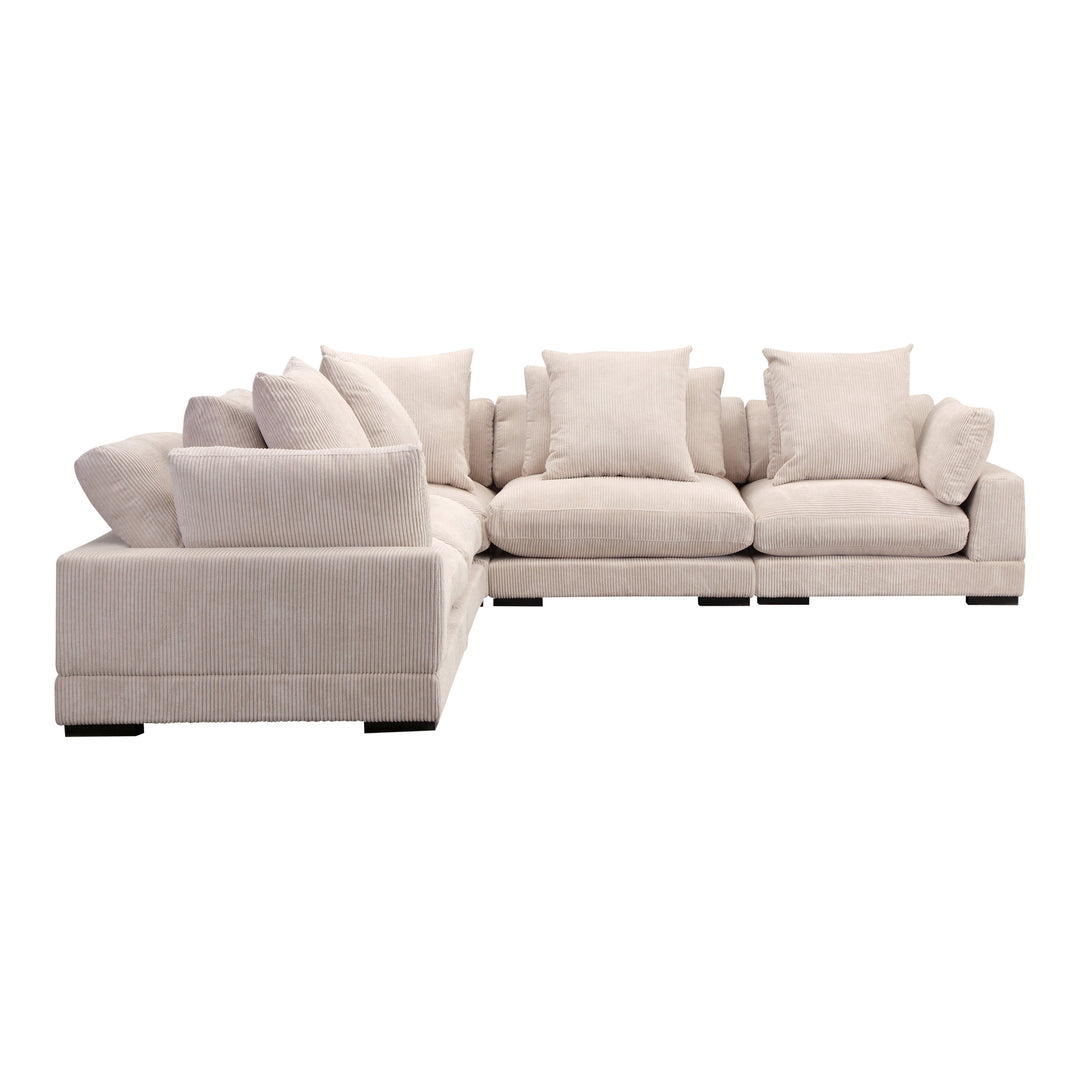 American Home Furniture | Moe's Home Collection - Tumble Classic L Modular Sectional Cappuccino