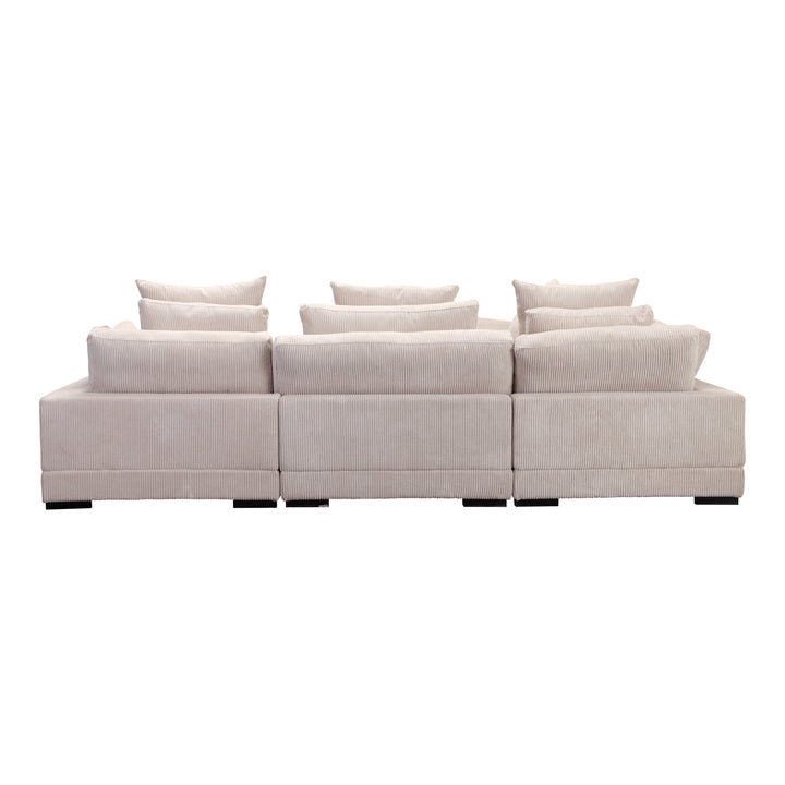 American Home Furniture | Moe's Home Collection - Tumble Classic L Modular Sectional Cappuccino