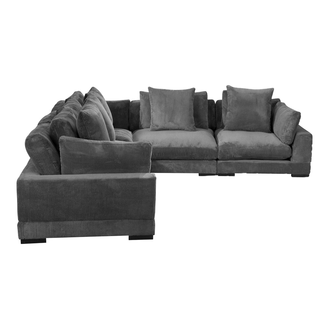 American Home Furniture | Moe's Home Collection - Tumble Classic L Modular Sectional Charcoal