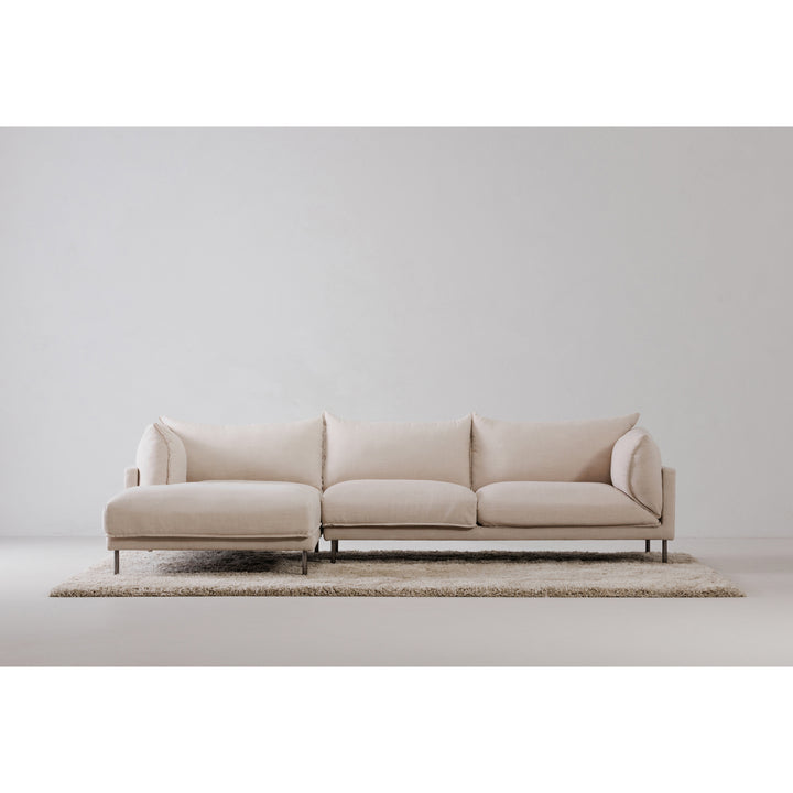 American Home Furniture | Moe's Home Collection - Jamara Sectional Left Sandy Beige