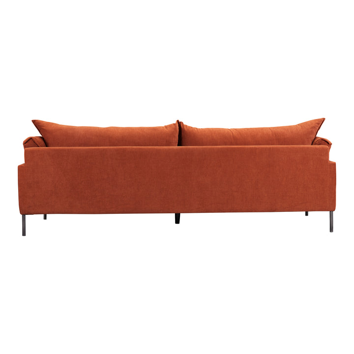 American Home Furniture | Moe's Home Collection - Jamara Sofa Burnt Auburn