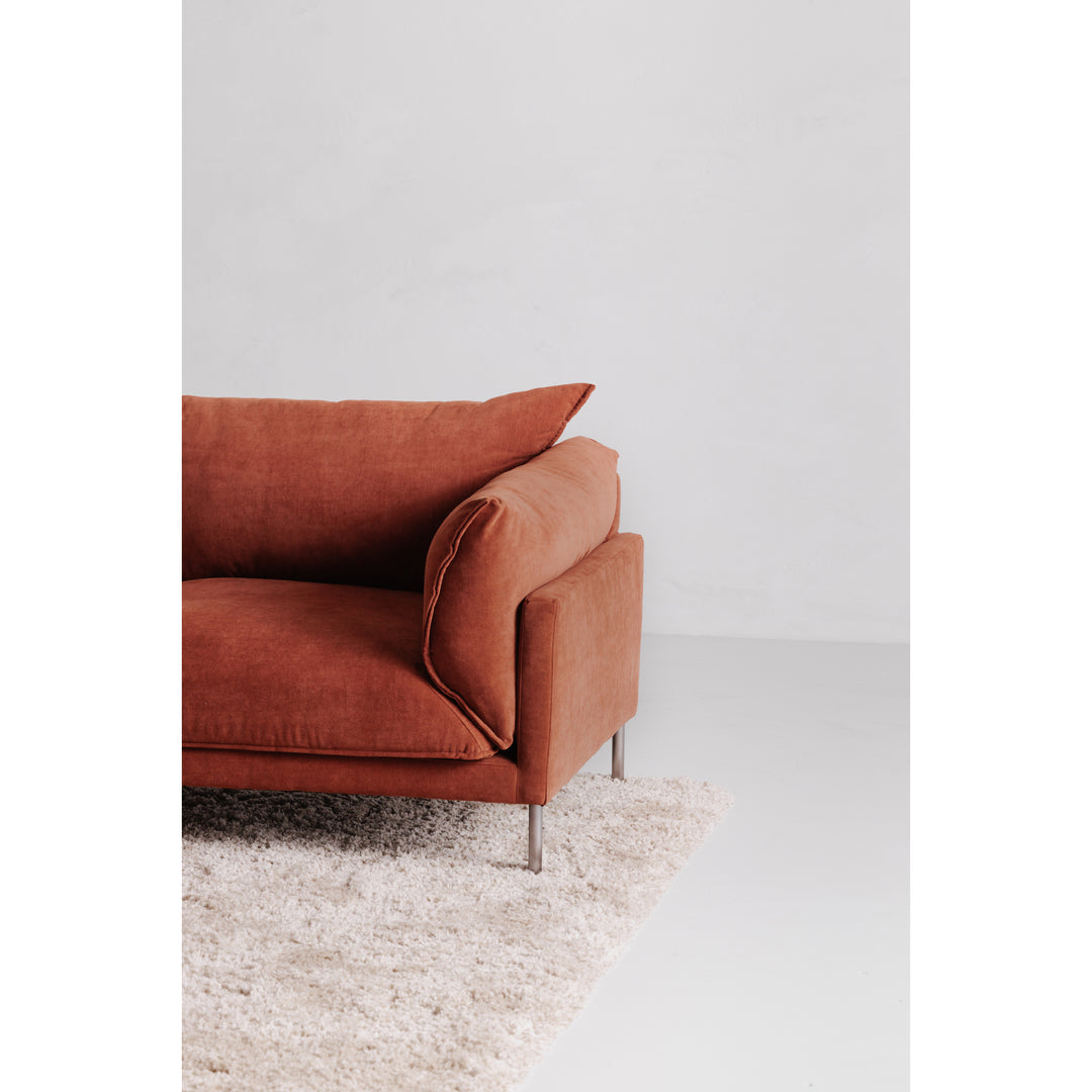 American Home Furniture | Moe's Home Collection - Jamara Sofa Burnt Auburn