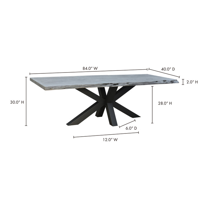 American Home Furniture | Moe's Home Collection - Edge Dining Table Small