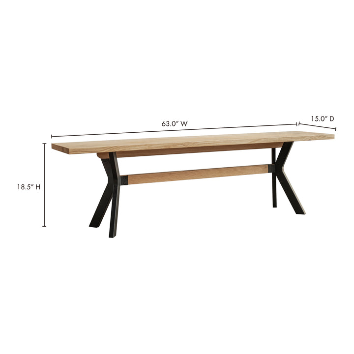 American Home Furniture | Moe's Home Collection - Nevada Bench