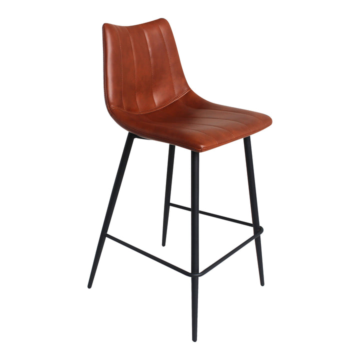 American Home Furniture | Moe's Home Collection - Alibi Counter Stool Brown-Set Of Two