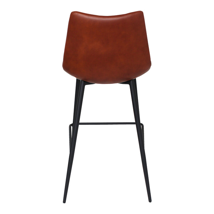 American Home Furniture | Moe's Home Collection - Alibi Counter Stool Brown-Set Of Two