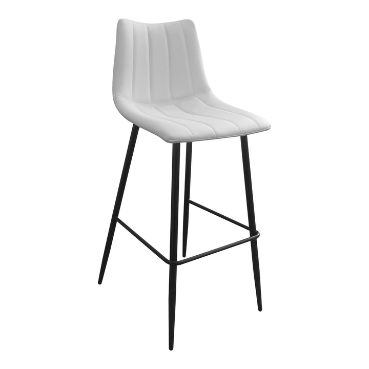 American Home Furniture | Moe's Home Collection - Alibi Barstool Ivory-Set Of Two