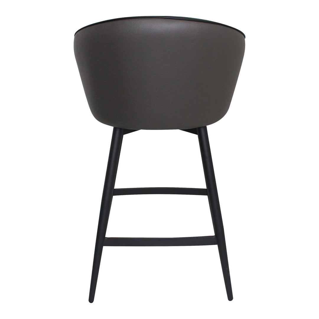 American Home Furniture | Moe's Home Collection - Webber Swivel Counter Stool Charcoal