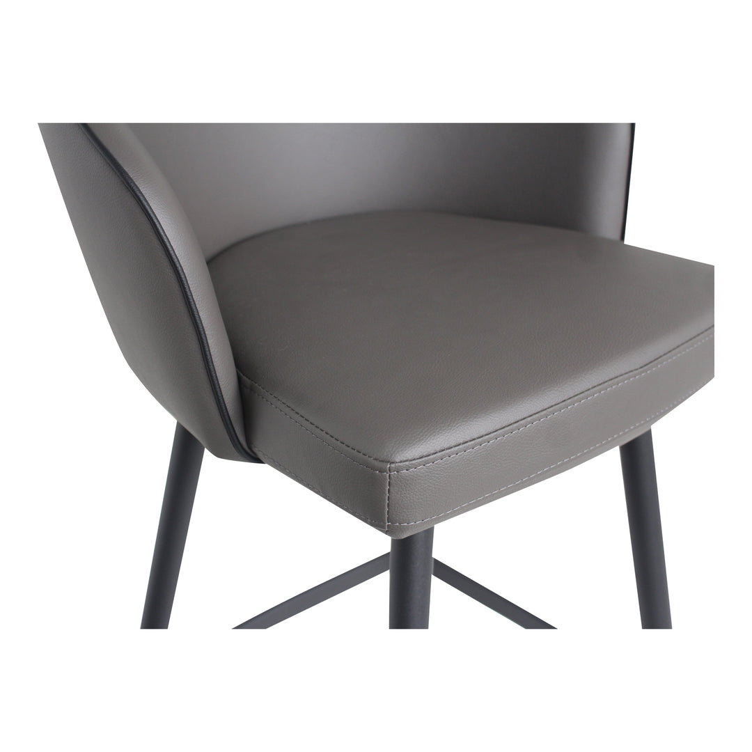 American Home Furniture | Moe's Home Collection - Webber Swivel Counter Stool Charcoal