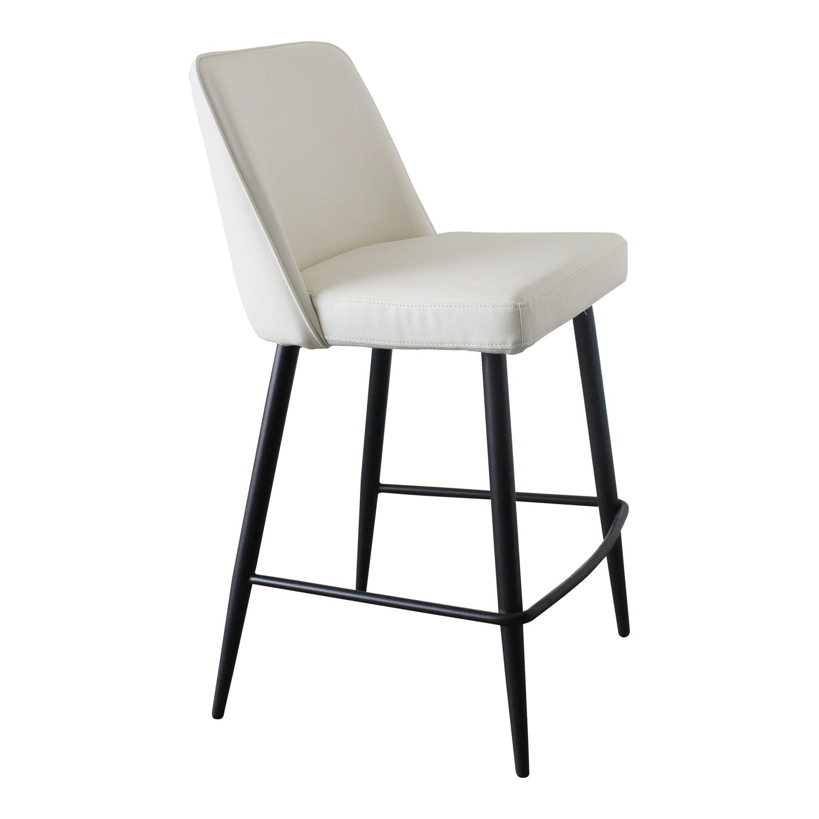Moe's Home Collection - Emelia Counter Stool Ivory - UU-1020-05 | American Home Furniture