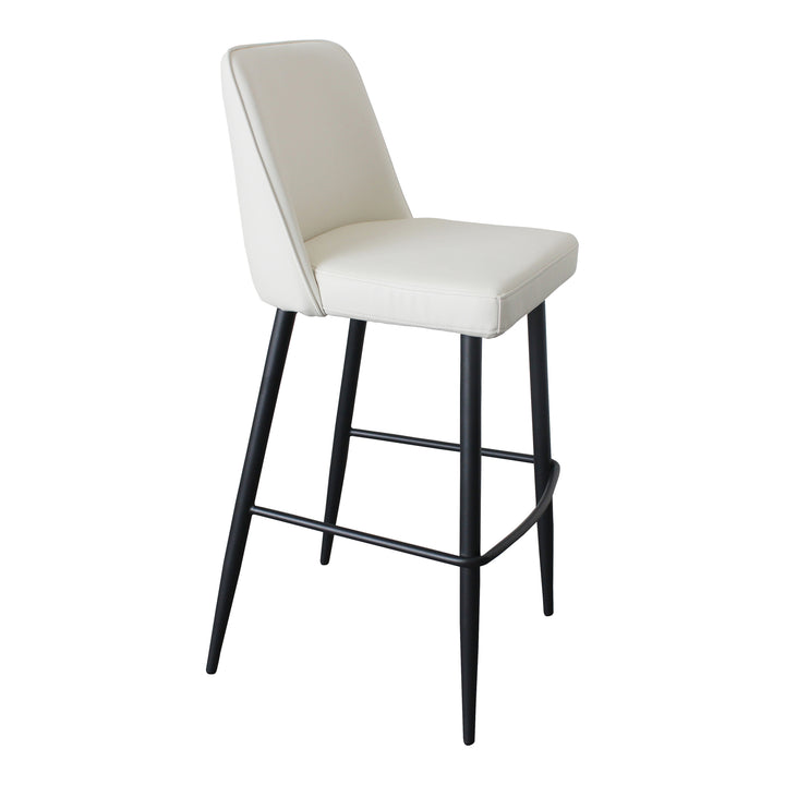 American Home Furniture | Moe's Home Collection - Emelia Barstool Ivory