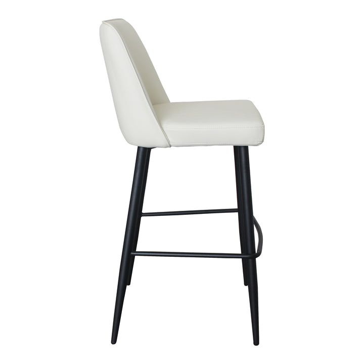 American Home Furniture | Moe's Home Collection - Emelia Barstool Ivory