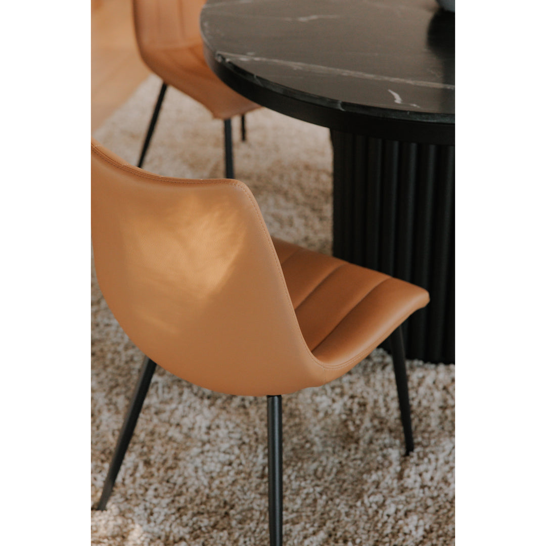 American Home Furniture | Moe's Home Collection - Alibi Dining Chair Tan-Set Of Two