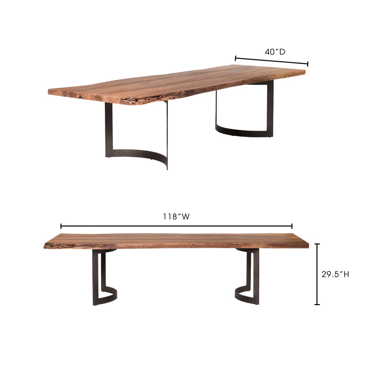 American Home Furniture | Moe's Home Collection - Bent Dining Table Large