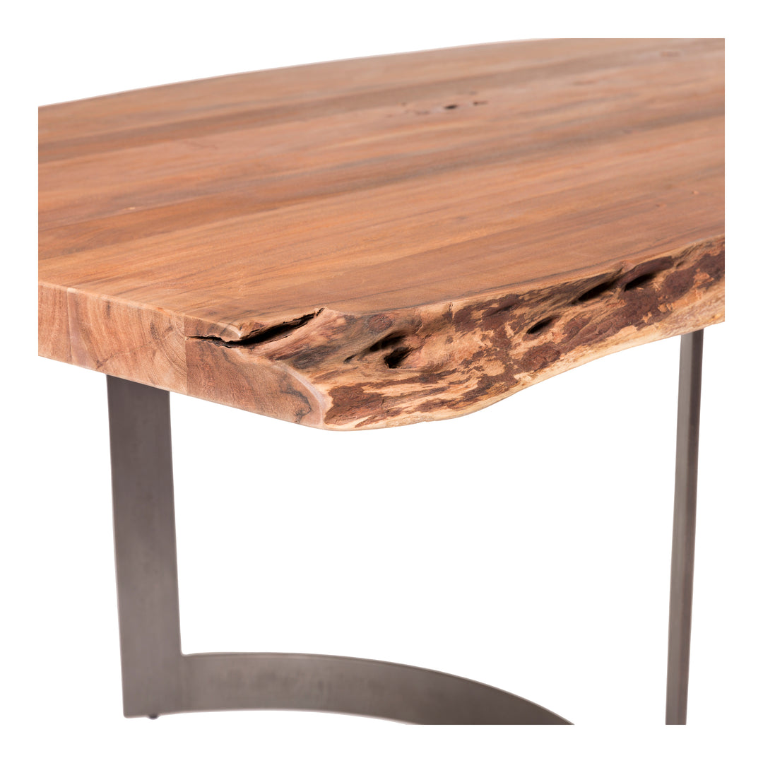 American Home Furniture | Moe's Home Collection - Bent Dining Table Extra Small Smoked