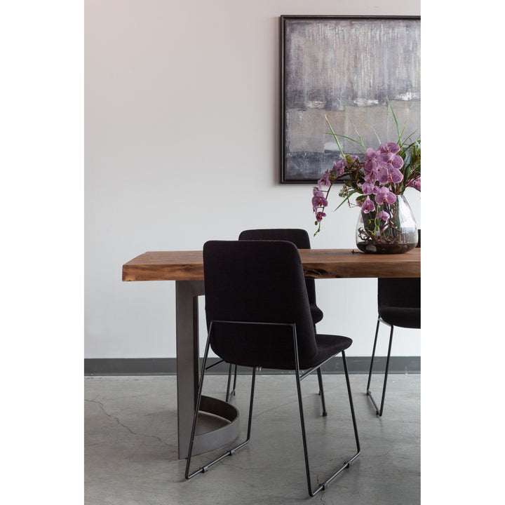 American Home Furniture | Moe's Home Collection - Bent Dining Table Extra Small Smoked