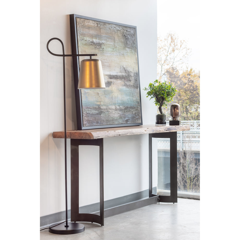 American Home Furniture | Moe's Home Collection - Bent Console Table Smoked
