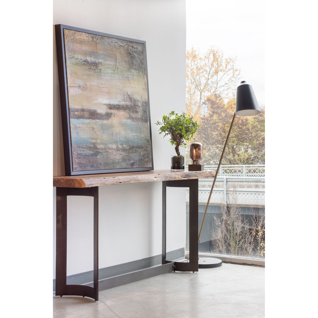 American Home Furniture | Moe's Home Collection - Bent Console Table Smoked