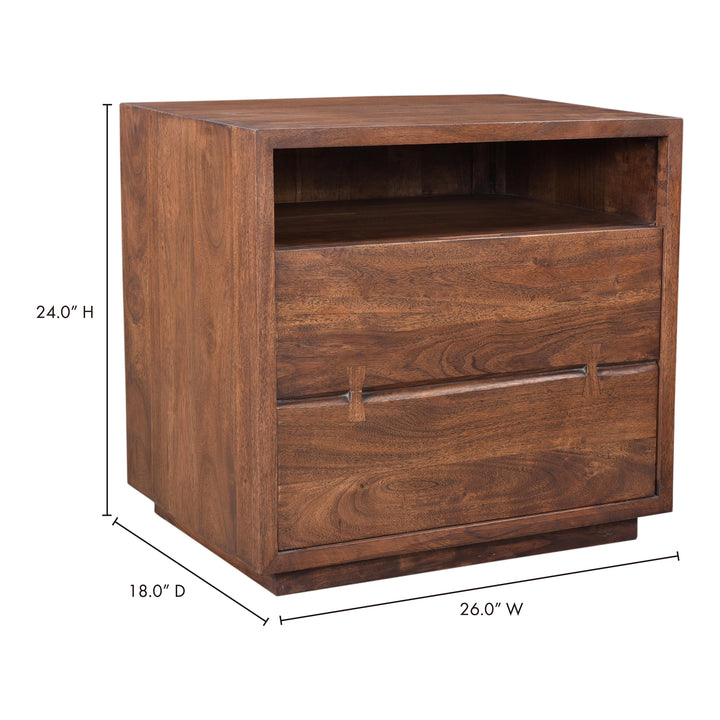 American Home Furniture | Moe's Home Collection - Madagascar Nightstand 2