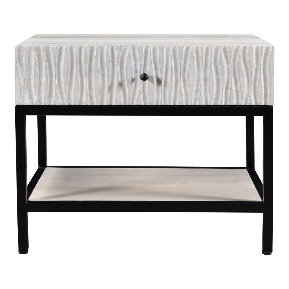 American Home Furniture | Moe's Home Collection - Faceout Nightstand