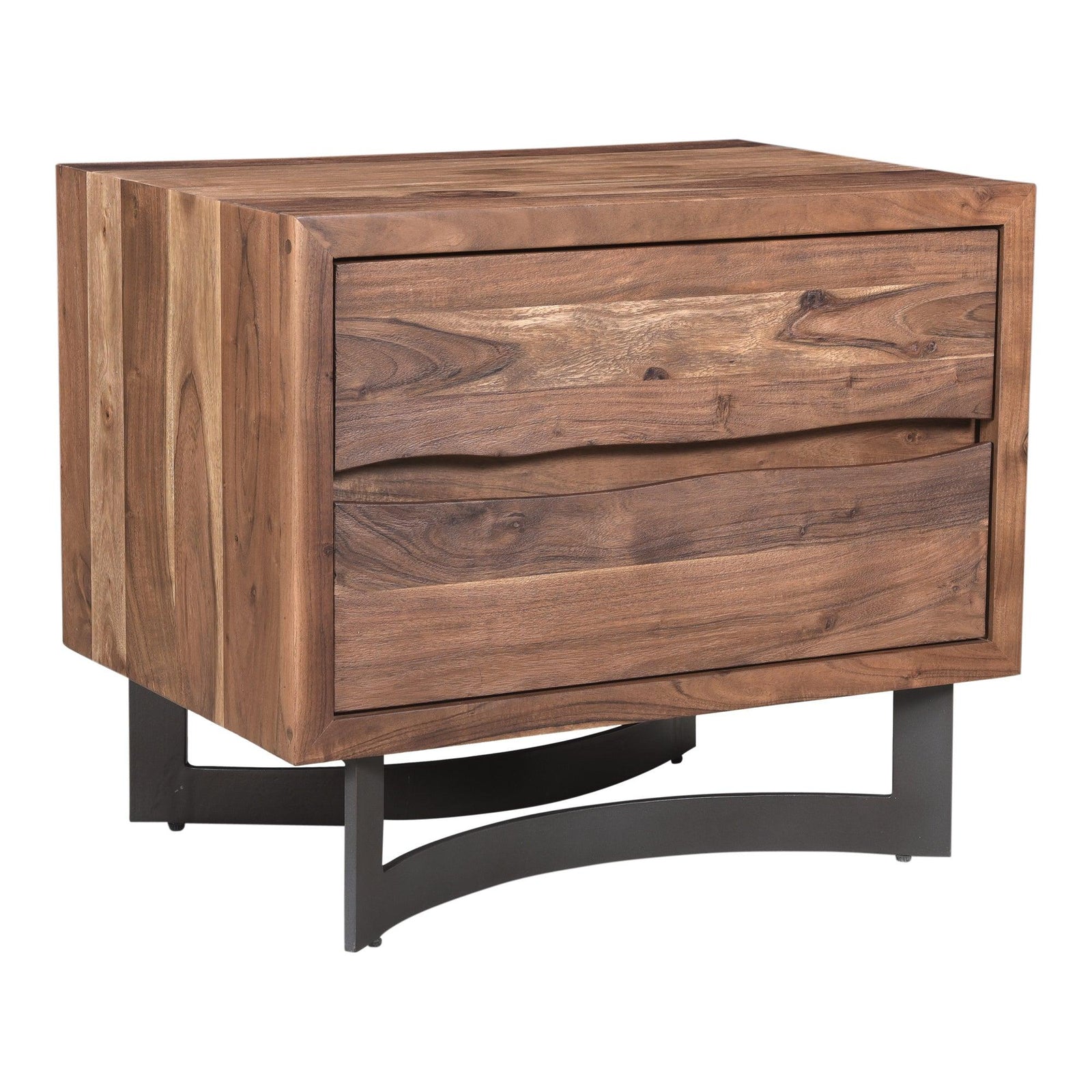Moe's Home Collection - Bent Nightstand Smoked - VE-1096-03-0 | American Home Furniture