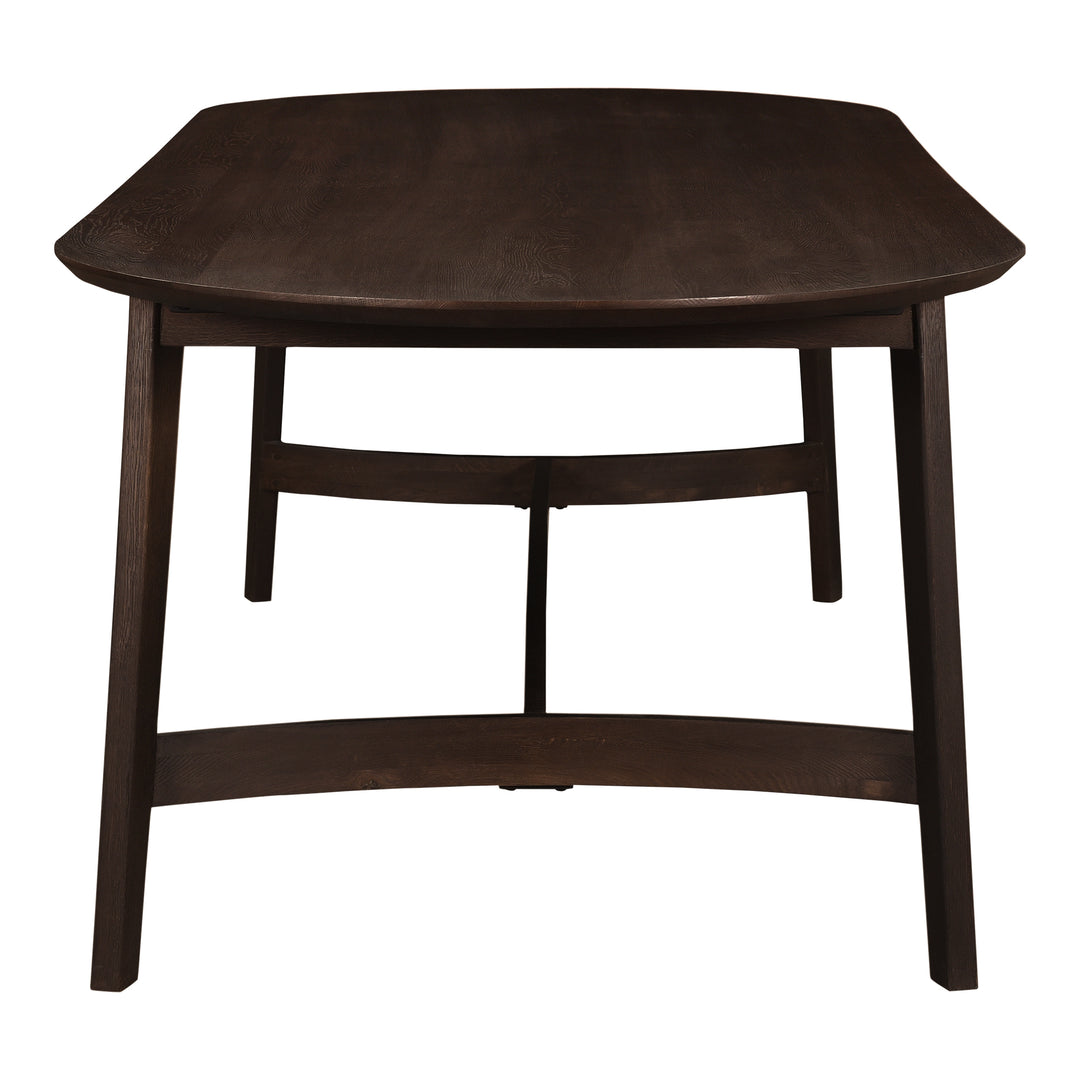 American Home Furniture | Moe's Home Collection - Trie Dining Table Large Dark Brown