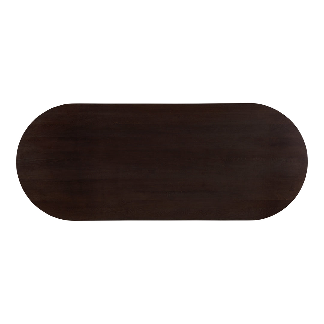 American Home Furniture | Moe's Home Collection - Trie Dining Table Large Dark Brown