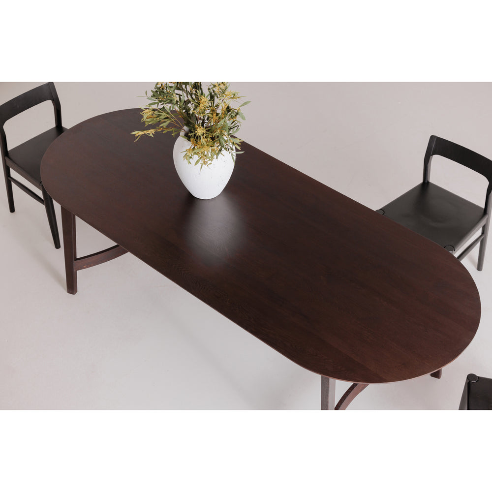 American Home Furniture | Moe's Home Collection - Trie Dining Table Large Dark Brown