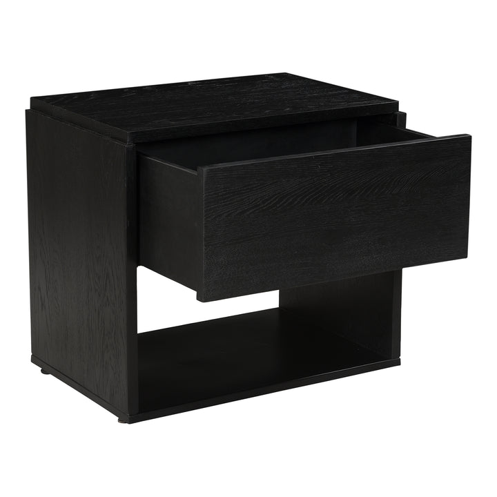 American Home Furniture | Moe's Home Collection - Quinton Nightstand Black