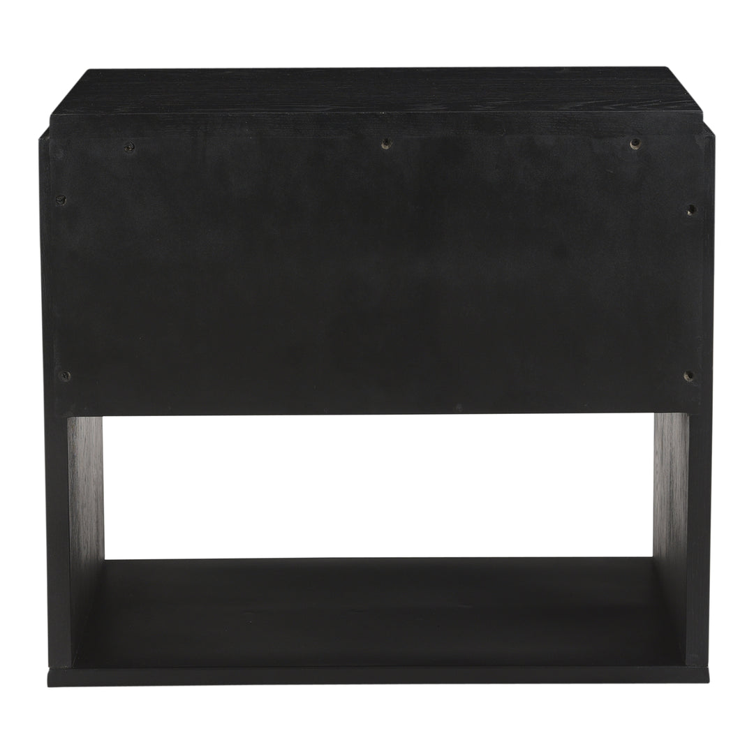 American Home Furniture | Moe's Home Collection - Quinton Nightstand Black