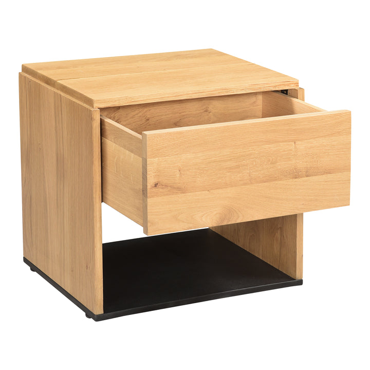 American Home Furniture | Moe's Home Collection - Quinton Nightstand Natural Oak