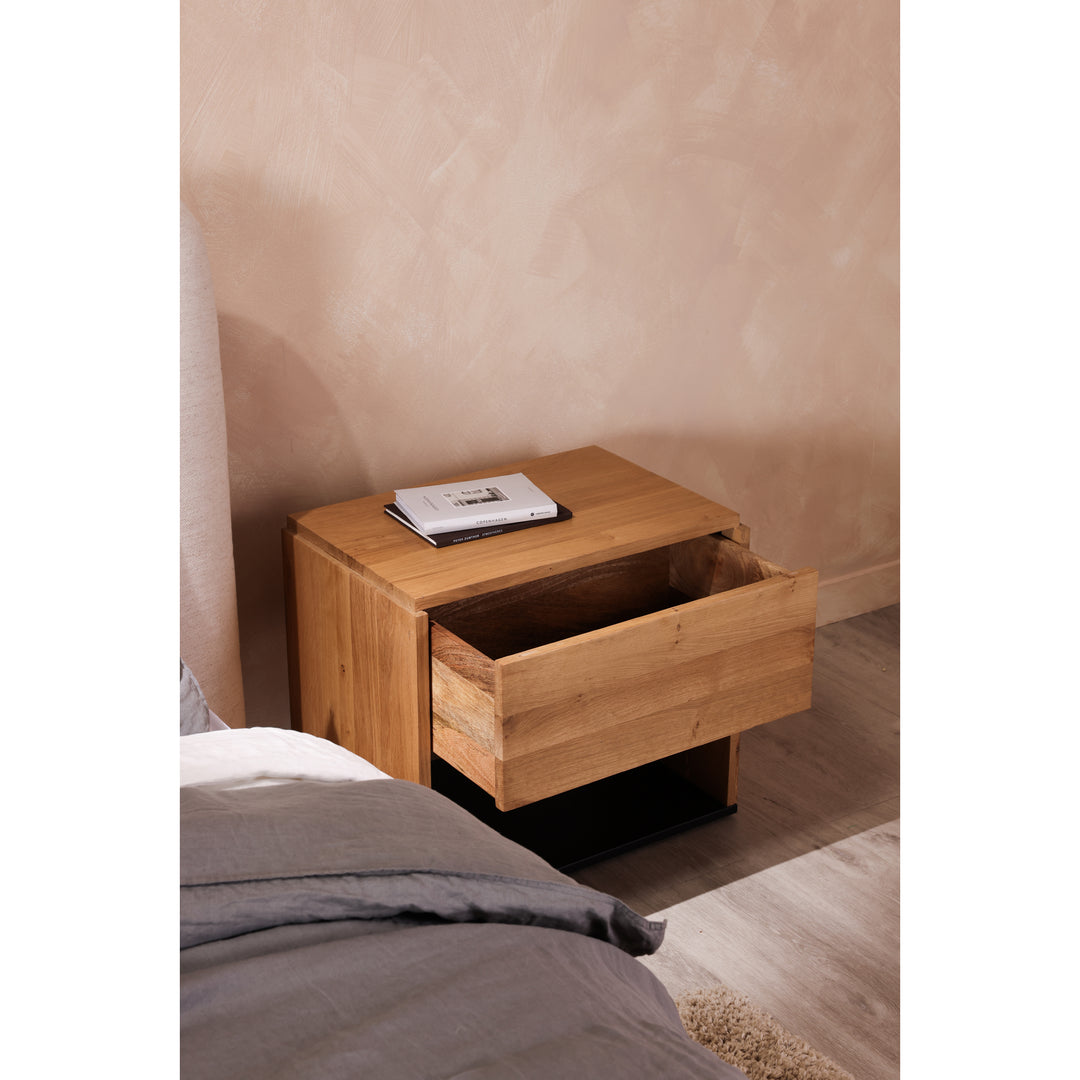 American Home Furniture | Moe's Home Collection - Quinton Nightstand Natural Oak